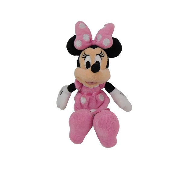 Disney Store Minnie Mouse Plush 9" Stuffed Animal - Picture 2 of 6
